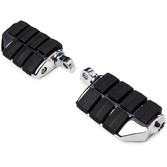 Krator 2x Dually Style Foot Pegs (Left & Right) Compatible with 2010-2019 Harley Davidson Ultra Limited FLHTK