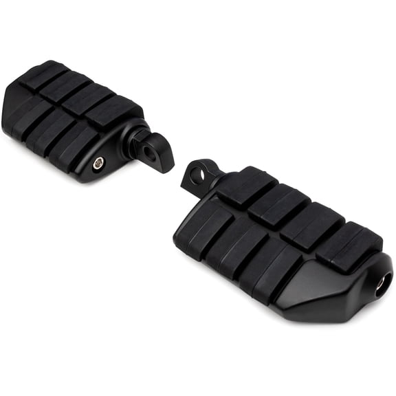 Krator 2x Dually Style Foot Pegs (Left & Right) Compatible with 2012-2017 Harley Davidson Softail Slim FLS