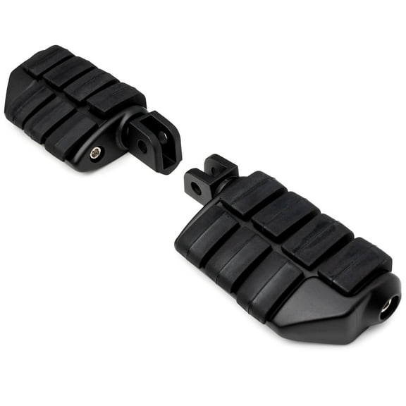 Krator 2x Dually Style Foot Pegs (Left & Right) Compatible with Honda CBR 600 2000-2008 (Front Only)