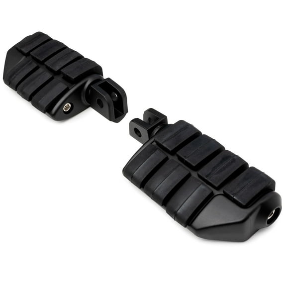Krator 2x Dually Style Foot Pegs (Left & Right) Compatible with Suzuki GSX-R1000 2001-2016 (Front Only)