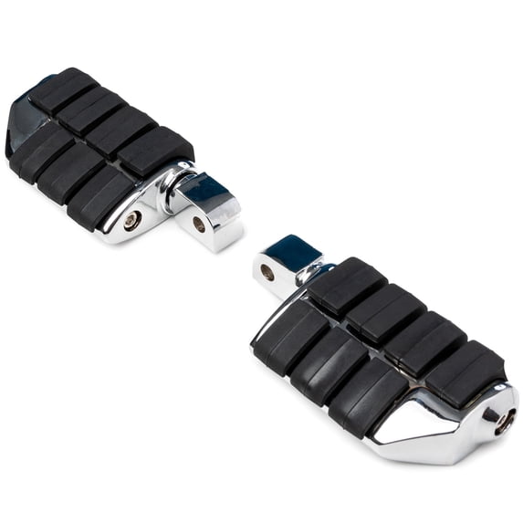Krator 2x Dually Style Foot Pegs (Left & Right) Compatible with Yamaha YZF-R1/1000R - 2000-2016 (Front Only)