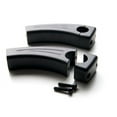thumbnail image 1 of Krator 4.5" Black Motorcycle Handlebar Pullback Risers Compatible with Kawasaki VN Vulcan 700 750, 1 of 4