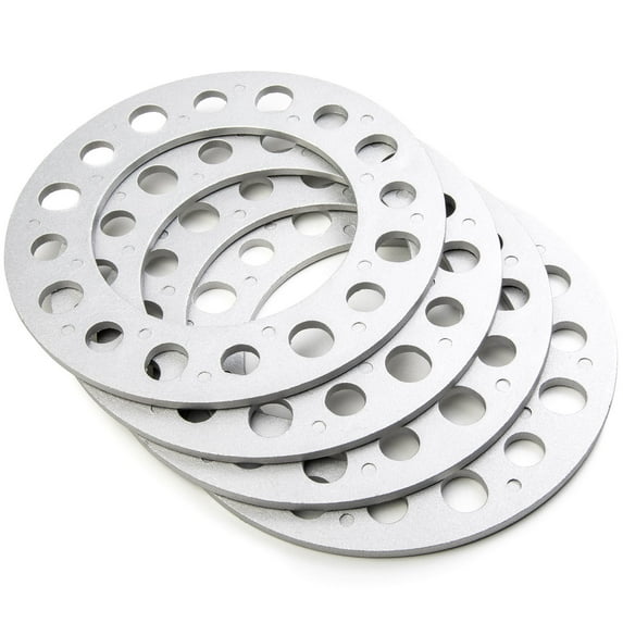 Krator 4pcs 1/4" Wheel Spacers 8 Lug 8x6.5 Compatible with GMC K2500 & K3500 1988-1998