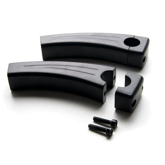 Krator 5.5" Black Motorcycle Handlebar Pullback Risers Compatible with Kawasaki Vulcan Classic Custom 900