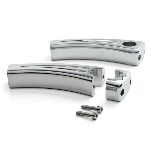 Krator 5.5" Chrome Motorcycle Handlebar Pullback Riser Compatible with Honda Shadow Aero Phantom VLX 750 1100