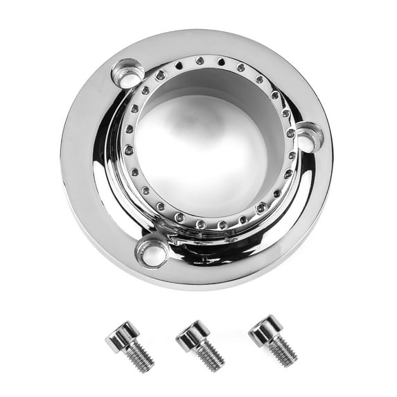 Krator ATV UTV Exhaust Tip Muffler Power Polished Chrome Compatible with 2004-2011 Yamaha Bruin 350