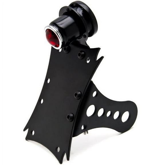Krator Axle Vertical / Horizontal Plate Holder Tail Light Compatible with Victory Kingpin Deluxe 8-Ball Tour Ness