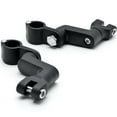 thumbnail image 1 of Krator Black 1" Engine Guard Bowleg Foot Peg Clamps Compatible with Victory Vision Street Tour, 1 of 5