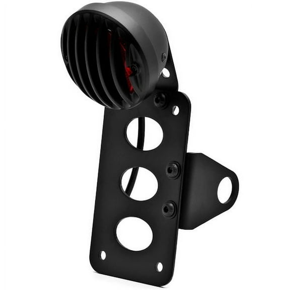 Krator Black Axle Mount Taillight Horizontal Vertical Compatible with Honda Gold Wing Goldwing GL 500 650 1000 1100