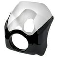 thumbnail image 1 of Krator Black & Clear Headlight Fairing Windshield Kit Compatible with Harley Davidson Electra Glide Classic, 1 of 6