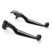 Krator Black Clutch + Brake Skeleton Skull Hand Levers متوافق مع 1991-2008 Honda CB750 Nighthawk