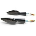 thumbnail image 1 of Krator Black LED Turn Signal Indicator Lights Lamp Compatible with Yamaha FZ1 FZR 600 1000 1100 FJR Fazer, 1 of 4