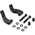 thumbnail image 1 of Krator Black Mirror Relocation Extension Adapter Kit Compatible with Harley Davidson Softail Rocker C FXCWC 2008-2009, 1 of 5