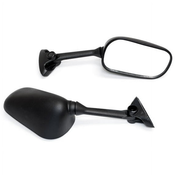 Krator Black Replacement Motorcycle Mirrors Left & Right Compatible with 2004-2005 Suzuki GSXR 600 / GSX-R600
