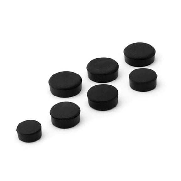 Krator Black Rubber Motorcycle Frame Fairings Plugs Set Compatible with 2010 Kawasaki Ninja ZX14 / ZX14R