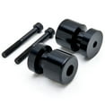 thumbnail image 1 of Krator Black Swingarm Spools Sliders Motorcycle Bobbins Compatible with Yamaha R6S YZF-R6S All Years, 1 of 3