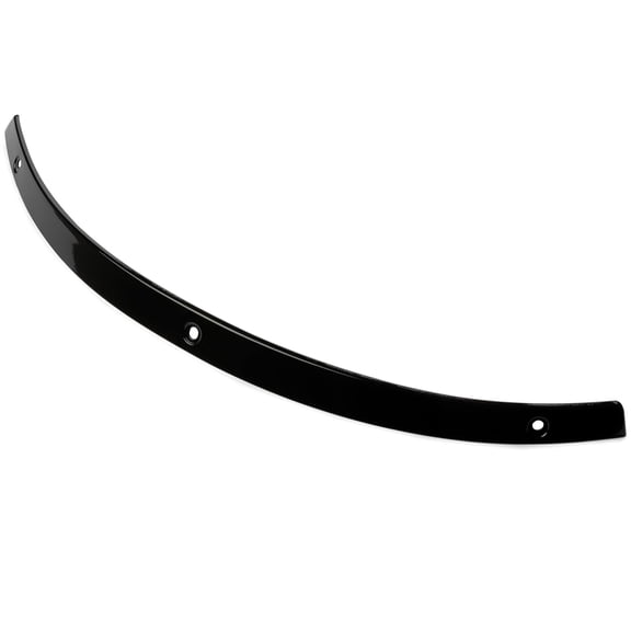 Krator Black Windshield Trim Windscreen Accent Compatible with Harley Davidson Electra Glides 2014-2019