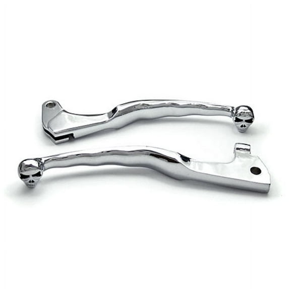 Krator Chrome Clutch + Brake Skeleton Skull Hand Levers Compatible with 1985-1985 Yamaha Virago 1000 / XV1000