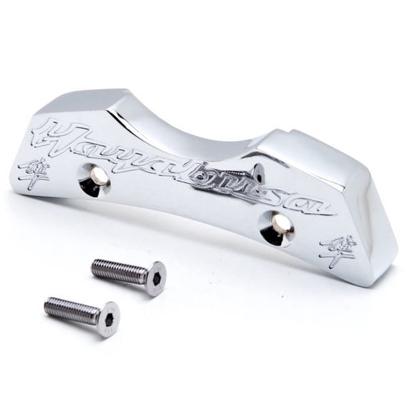 Krator Chrome Gas Tank Pad Center Cover Cap Hayabusa Logo Compatible with Suzuki Hayabusa GSX1300R Busa 2007-2008