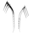 thumbnail image 1 of Krator Chrome Mid-Frame Air Deflectors Accents Compatible with Harley Davidson Electra Glide Ultra Classic FLHTCU/I 2009-2019, 1 of 3
