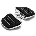 thumbnail image 1 of Krator Chrome Mini Board Floorboards Footpegs Compatible with Suzuki Volusia 800 2001-2004 (Rear Only), 1 of 5