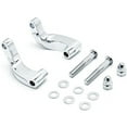thumbnail image 1 of Krator Chrome Mirror Relocation Extension Adapter Kit Compatible with Harley Davidson Dyna Low Rider FXDL 2007-2009, 1 of 5