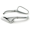 thumbnail image 1 of Krator Chrome Motorcycle Golf Club Mirrors Free Adapters Compatible with Kawasaki ZR Zephyr 550 750, 1 of 3