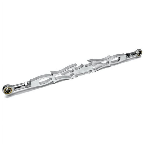 Krator Chrome Spear Shift Linkage +2" Bike Shifter Link Compatible with 2001 & Up Harley Davidon FLHR FLT FLHT Dressers