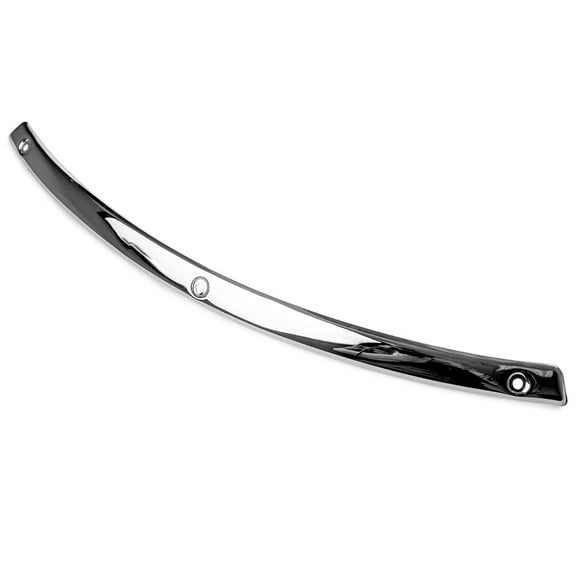 Krator Chrome Windshield Trim Windscreen Accent Compatible with Harley Davidson Trikes 2009-2013