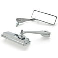 thumbnail image 1 of Krator Custom Bull Dog Rear View Mirrors Chrome Pair Compatible with Harley Davidson V-Rod Night Street V Rod, 1 of 3