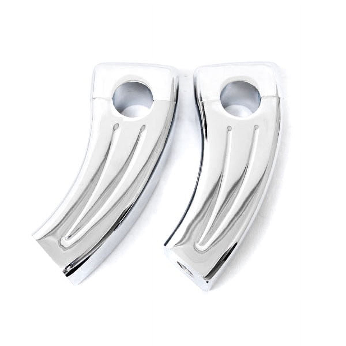 1" Chrome Throttle Hand Grips For Yamaha Virago XV 250 500 535