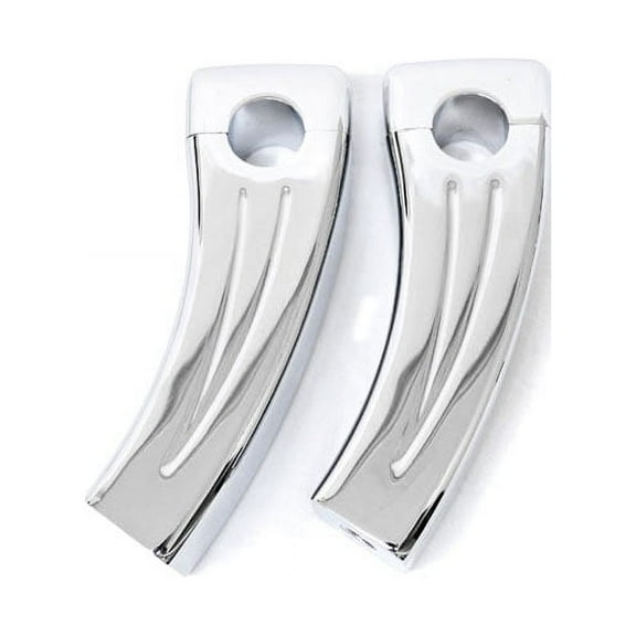 Krator Custom Chrome Motorcycle 1" Handlebar 4.5" Risers Compatible with Honda Shadow Sabre VT VF 700 750 1100