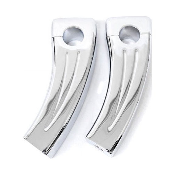 Krator Custom Chrome Motorcycle 1" Handlebar 4.5" Risers Compatible with Kawasaki Eliminator BN 125 250 600 900