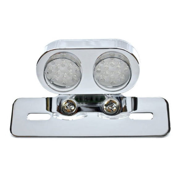 Krator Custom License Plate Tag Taillight Turn Signals Compatible with Kawasaki Vulcan Classic Nomad MeanStreak Drifter