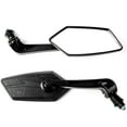 thumbnail image 1 of Krator Custom Rear View Mirrors Black Pair w/Adapters Compatible with Honda RC51 RVT 1000 RC 51, 1 of 4