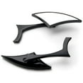 thumbnail image 1 of Krator Custom Rear View Mirrors Black Pair w/Adapters Compatible with Kawasaki VN Vulcan 700 750, 1 of 3