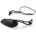 thumbnail image 1 of Krator Custom Rear View Mirrors Black Pair w/Adapters Compatible with Suzuki GSXR GSX-R Gixxer Hayabusa 1300, 1 of 3