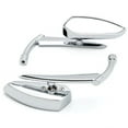 thumbnail image 1 of Krator Custom Rear View Mirrors Chrome Pair w/Adapters Compatible with Kawasaki Ninja ZX1400 ZX-14, 1 of 3