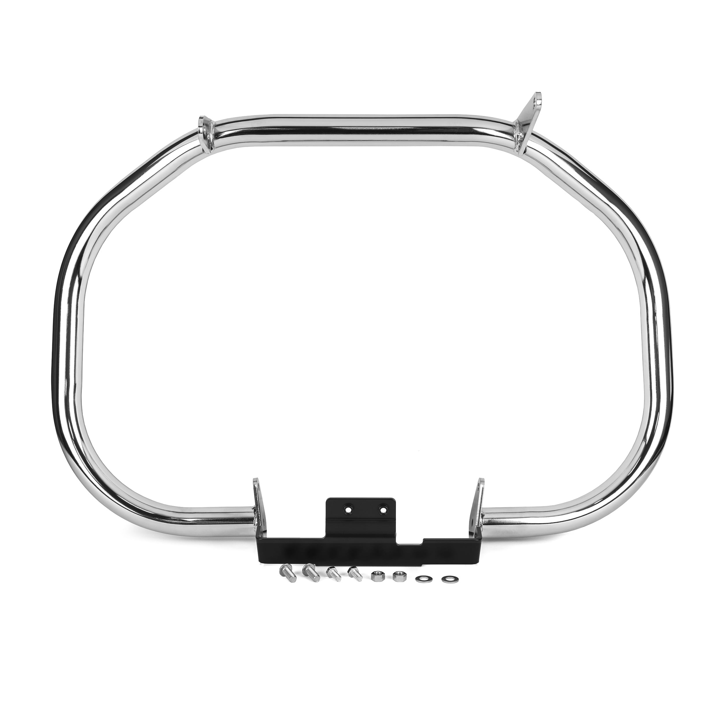 Krator Engine Guard, Chrome, Highway Crash Bar Compatible with 2002