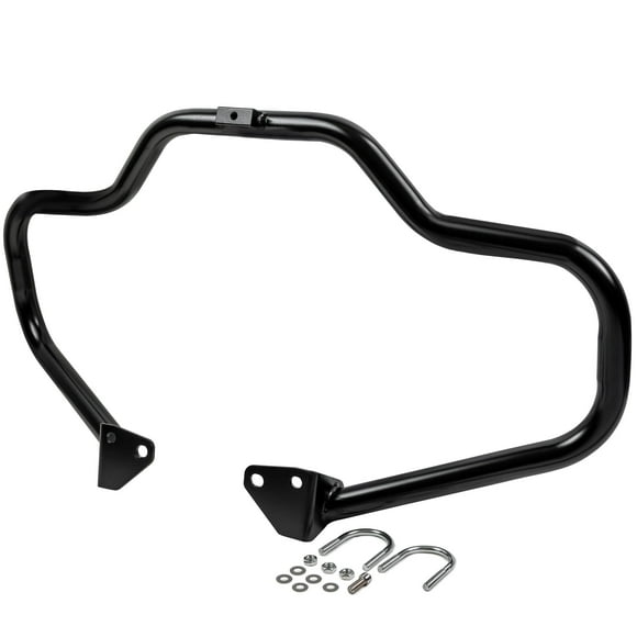 Krator Engine Guard Highway Crash Bar Compatible with Harley Davidson Super Glide Custom FXDC 2010-2014