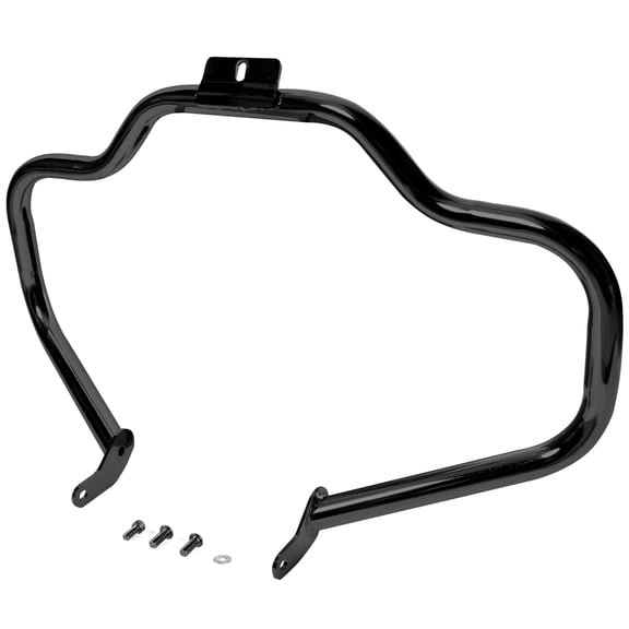 Krator Engine Guard Highway Mustache Crash Bar Compatible with Harley Davidson Softail Slim FLS 2012-2017