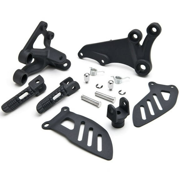 Krator Frame Fitting Stay Footrests Step Bracket Assembly Compatible with Suzuki GSX-R 600 2007 Front