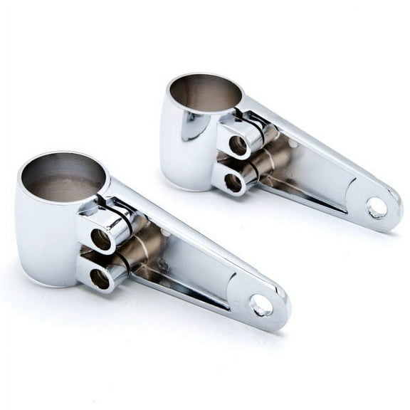 Krator Headlight Fork Mounting Brackets 35/39/41mm Forks Compatible with Honda VTX 1300 1800 Valkyrie Rune 1500