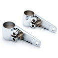 thumbnail image 1 of Krator Headlight Fork Mounting Brackets 35/39/41mm Forks Compatible with Suzuki Intruder Volusia Marauder Savage, 1 of 3
