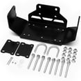 thumbnail image 1 of Krator Heavy-Duty UTV Winch Mount Bracket Compatible with 2015-2022 Honda Pioneer 500 520 Models- Ultra Durable, Powder Coated Steel, High-Tensile Strength, 1 of 6