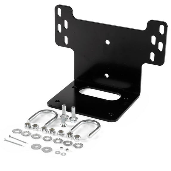 Krator Heavy-Duty UTV Winch Mount Bracket Compatible with Kawasaki Mule 600 2005-2016