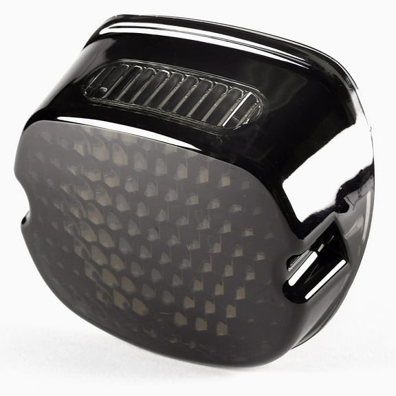 Krator Low Profile Smoke LED Tail Light Turn Signals Brake Light Running Light Compatible with Harley Davidson Softail Breakout CVO FXSBSE 2013-2014 - Fits Most 6-1/4" Round Headlights