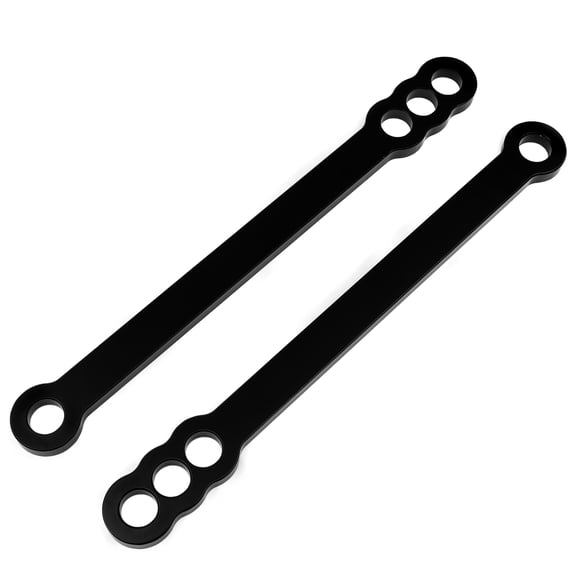 Krator Lowering Links Black Motorcycle Sportbike Link Kit Compatible with 2001-2002 Suzuki GSXR 1000 / GSX-R1000