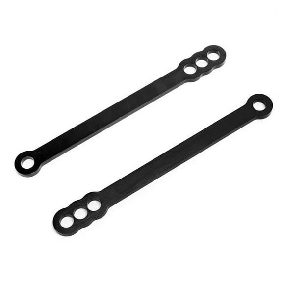 Krator Lowering Links Black Motorcycle Sportbike Link Kit Compatible with 2010-2012 Kawasaki ZX-6RR
