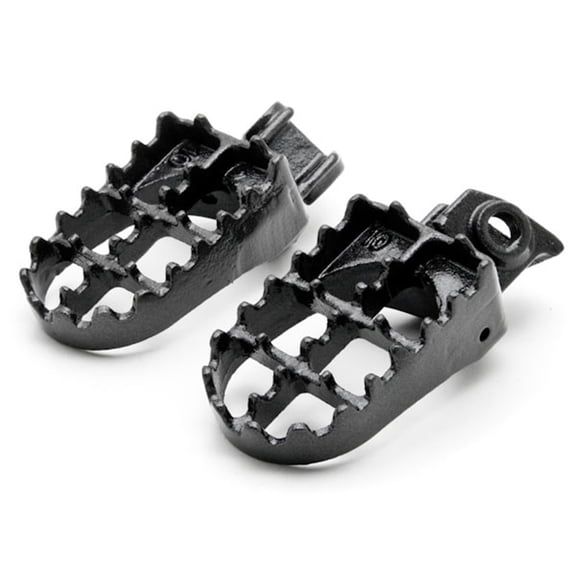 Krator MX Foot Pegs Motocross Dirt Bike Footrests L & R Compatible with 2002-2007 KTM 50 SX Pro Jr LC